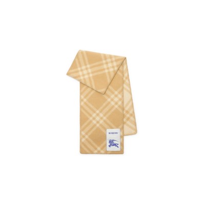 BURBERRY CHECK WOOL SCARF 81168881 (182*30cm)